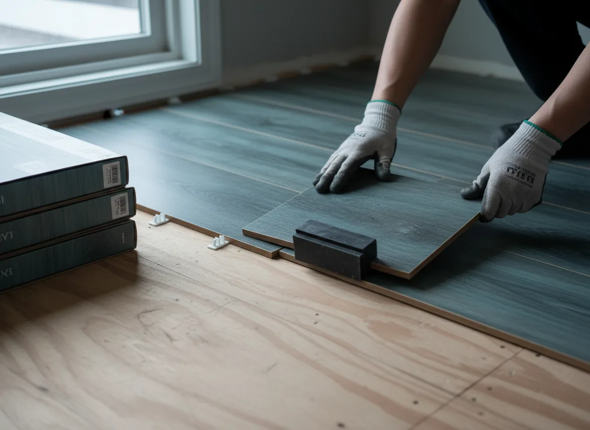 Luxury Vinyl Plank Installation company in Solen, ND